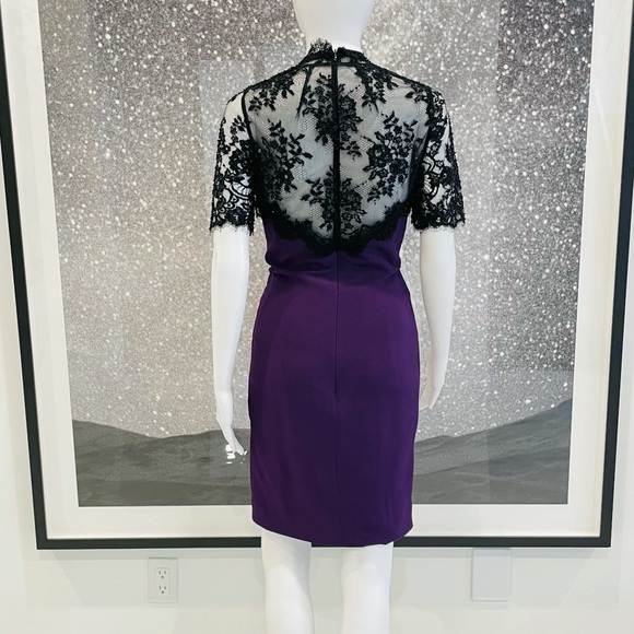 Jenny Packham Beaded Silk Wrap Dress - Picture 4 of 12